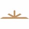 Ekena Millwork Saratoga Smooth Timber Gable Bracket, Western Red Cedar, 96"W x 28"H x 1 1/2"D x 5 1/2"F, 7/12 Pitch GBW096X28X0206SAR00SWR - alternate 1